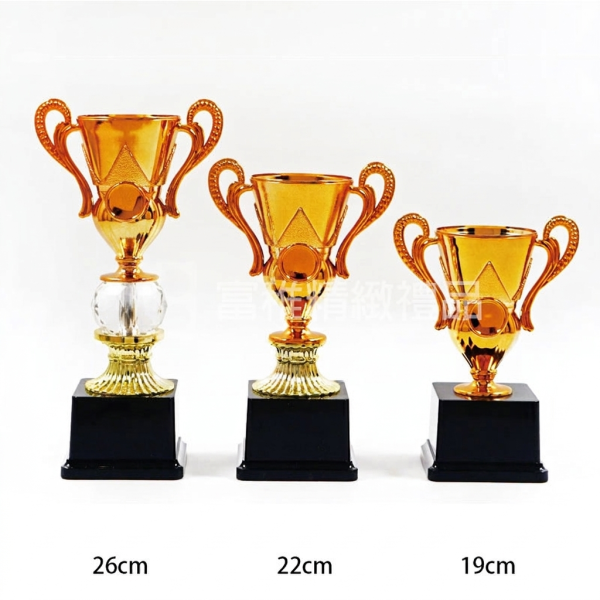 單柱獎盃-GF-124FS (開口獎盃/酒杯獎盃)